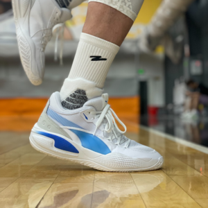 Giay Puma Court Rider Team 'White Bluemazing' 379013-03