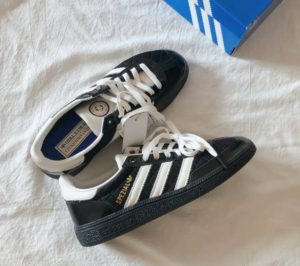 Giay Adidas Handball Spezial 'Black White' JP5669