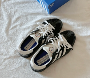 Giay Adidas Handball Spezial 'Black White' JP5669