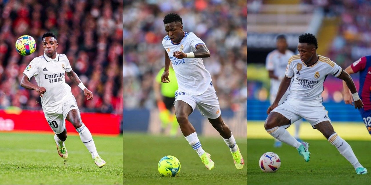 Diem danh nhung doi giay da "cong" Vinicius Junior len dinh cao