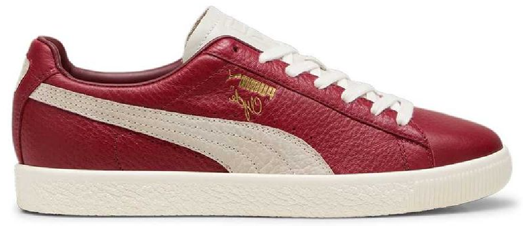 Giay Puma Puma Mens Clyde 'Red' 398509-01
