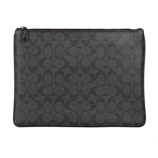 Vi Coach Large Pouch 'Signature Canvas' F25520-N3A