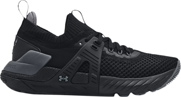 Giay Under Armour Project Rock 4 'Black Pitch Grey' 3023696‑002
