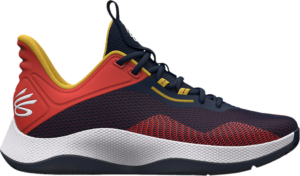 Giay Under Armour Curry HOVR 'Navy Orange' 3025636-400