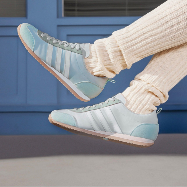 Giay Adidas VS JOG 2.0 'White Blue' JI2434