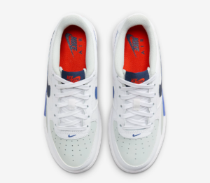 Giay Nike Air Force 1 LV8 'White Black Blue' FN4730-002