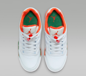 Giay Nike Air Jordan 5 Retro Low 'Miami Hurricanes' FQ1293-018