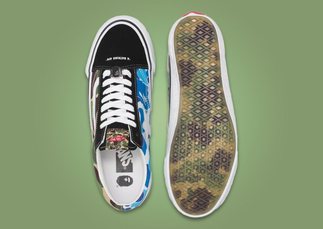 BAPE x Vans Summer 2024 - sự kết hợp độc đáo của phong cách Streetwear huyền thoại Hinh anh 4: BAPE x Vans Summer 2024 - su ket hop doc dao cua phong cach Streetwear huyen thoai