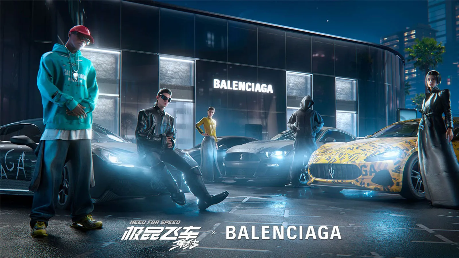 Balenciaga ra mat bo suu tap hop tac voi ‘Need for Speed ​​Mobile