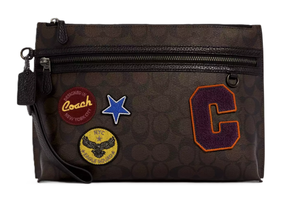 Tui Coach Signature Canvas 'Souvenir Patches' C6990-QBMAA