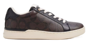 Giay Coach Clip Low Top Sneaker In Signature Canvas 'Mahogany' CK560-MABK