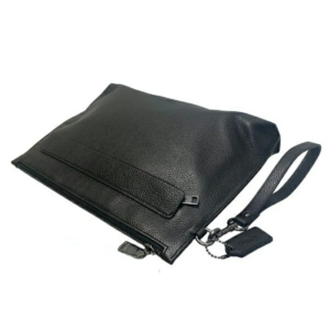 Tui Coach Pebble Leather Second Bag Pouch 'Black' F28614-BLK