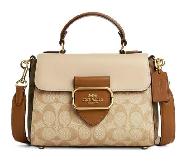 Tui Coach Morgan Top Handle Signature Canvas 'Gold' CR327-IMWQ4