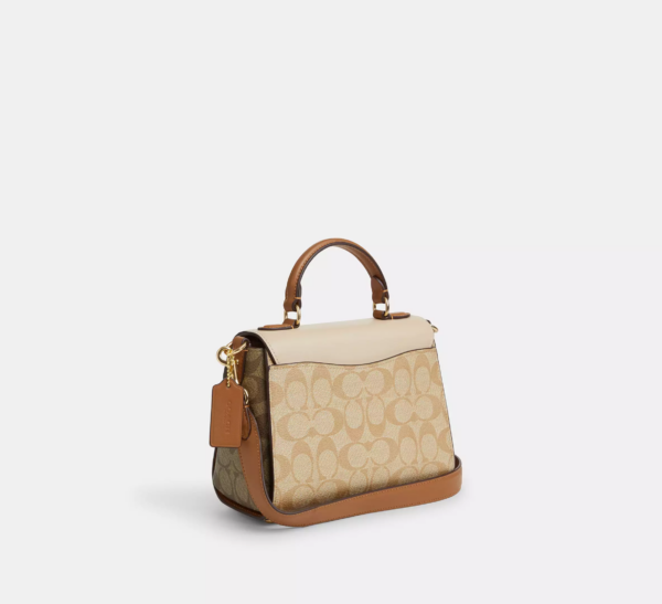 Tui Coach Morgan Top Handle Signature Canvas 'Gold' CR327-IMWQ4