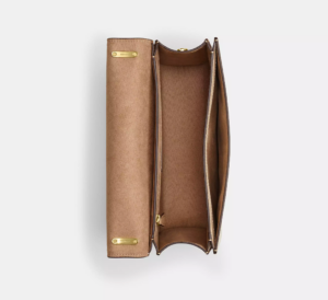 Tui Coach Large Morgan Signature Canvas 'Light Khaki' CR331-IMWQ4