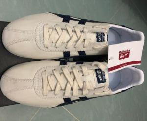 Giay Onitsuka Tiger Runspark 'Creamwhite Black' D201L-200