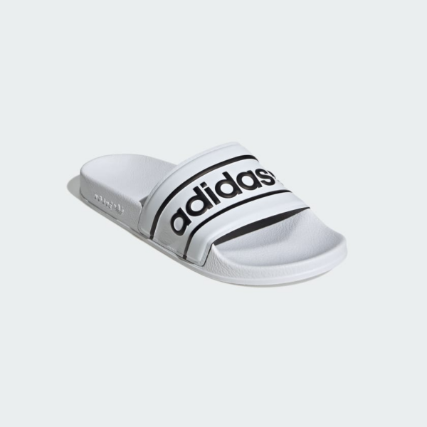 Dep Adidas Adilette Slide 'White Black Trefoil' ID5799