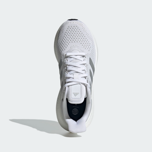 Giay Adidas PureBoost Jet 'White Silver Metallic' GW0906