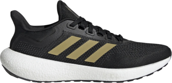 Giay Adidas Wmns PureBoost 22 'Black Gold Metallic' GW0907