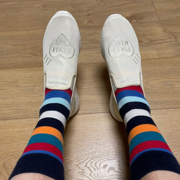 Giay Adidas Pure Slip-On x Human Made 'Cream White' GX5203