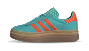 Giay Adidas Gazelle Bold 'Mint Rush Impact Orange' IG4386