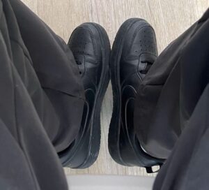 Giay Nike Court Borough Low Recraft 'Triple Black' DV5456‑002