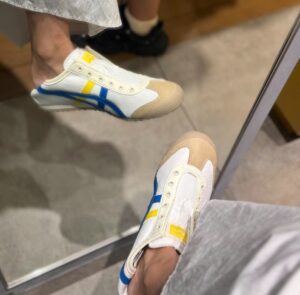 Giay Onitsuka Tiger Mexico 66 'White Blue Yellow' 1183A360-127