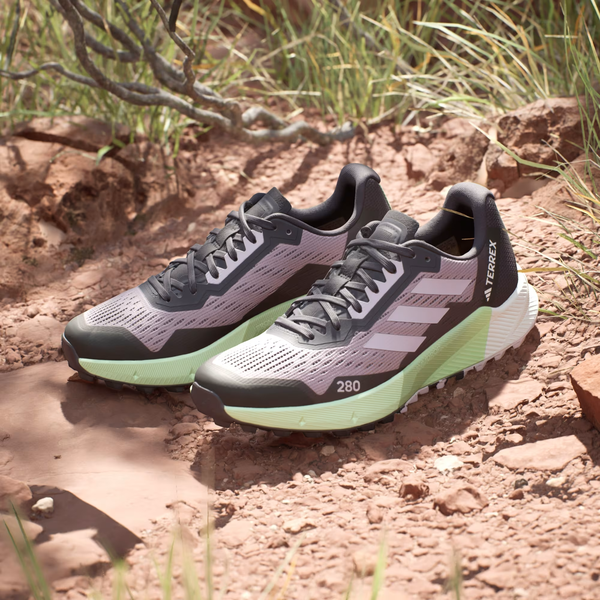 Giay Adidas Terrex Agravic Flow 2.0 'Preloved Fig' ID2504