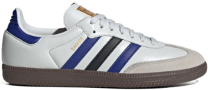 Giay Adidas Samba OG 'White Active Blue' ID1381