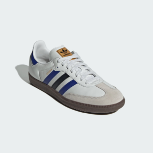 Giay Adidas Samba OG 'White Active Blue' ID1381