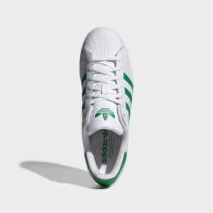Giay Adidas Superstar 'Cloud White Green' IE9047