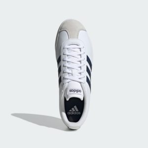 Giay Adidas VL Court Base 'White Navy' ID3709
