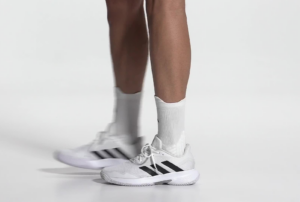 Giay Adidas CourtJam Control Tennis 'White Black' ID1538