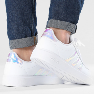 Giay Adidas Grand Court 2.0 'Clear Pink' ID2989