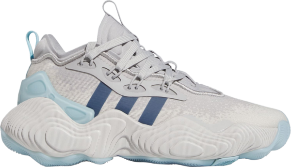 Giay Adidas Trae Young 3 J 'Grey Preloved Ink' IE7882