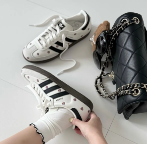 Giay Adidas Wmns Samba OG 'White Floral Embroidery' IF4398