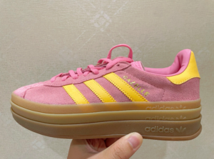 Giay Adidas Gazelle Bold 'Bliss Pink' IF4498