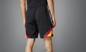 Quan Adidas Germany Originals Shorts 'Black Red Yellow' IY7050