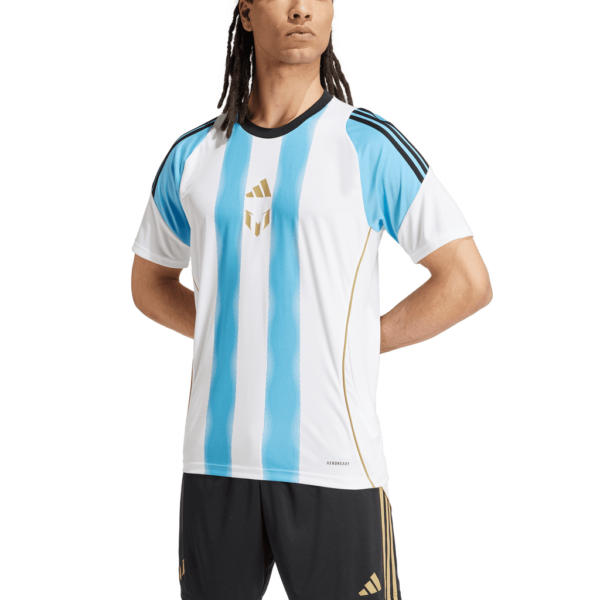 Ao Adidas Messi Training Jersey 'White Blue' IZ2996