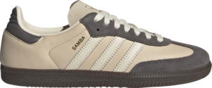 Giay Adidas Samba OG 'Crystal Sand Charcoal' JI4210
