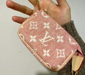 Tui Louis Vuitton Micro Accessoires 'Denim Jacquard Pink' M81176