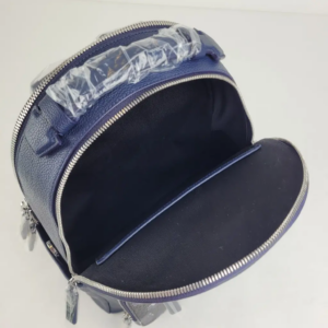 Balo MCM Small Backpack 'Blue Camo' MMKCAVE07B1001