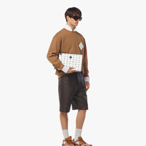 Tui MCM Aren Wristlet 'White' MXZDSTA02WT001