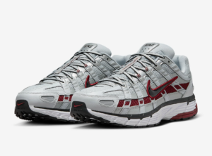 Giay Nike P-6000 'Pure Platinum Team Red' CD6404-020