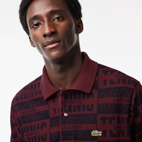 Ao Lacoste Original With Badge 'Red Black' PH2057-YUP
