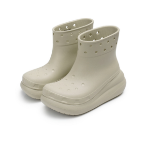 Giay Crocs Classic Crush Boot Bone 'White' 207946-2Y2