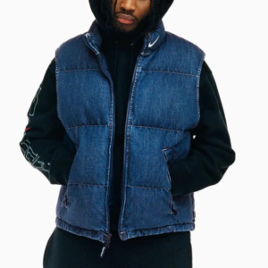 Ao Supreme Denim Vest x Nike 'Navy' SUP-SS24-163
