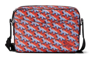 Tui Montblanc Crossbody In Signature x Maison Kitsune ' Mutil Color' 129015