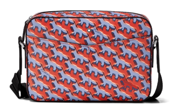 Tui Montblanc Crossbody In Signature x Maison Kitsune ' Mutil Color' 129015