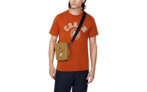 Tui Coach Peanuts Shoulder Bag x Snoopy 'Brown' CE613-QBRQD